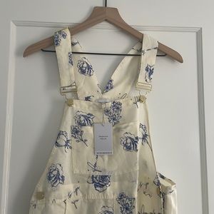 Linen overalls